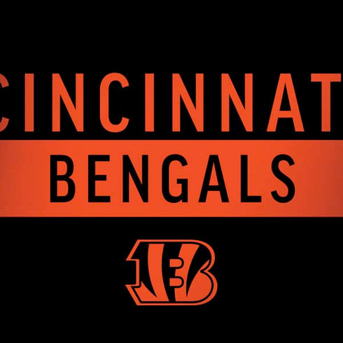 NFL Cincinnati Bengals Black Performance Series Dell Alienware Skin